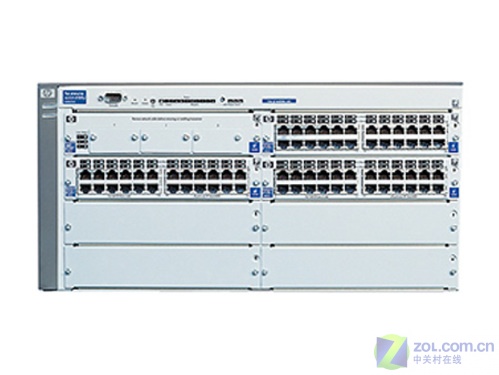 降低端口成本 HP推出新型交换机产品——HP ProCurve 4108GL-Bundle (J4861A) 评测